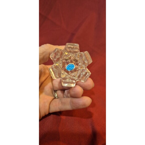 NOS Crystal Salt and Pepper Shakers from The Golden Collection New Old Stock Box - Picture 4 of 5